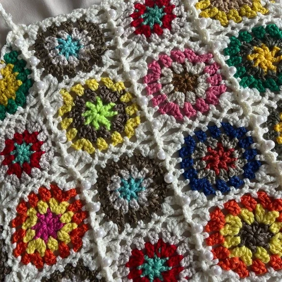 Open Back Crochet Top - Picture 4 of 4